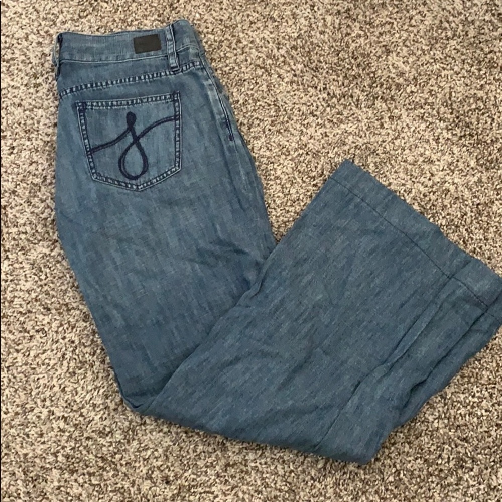 Juicy couture wide leg jeans
